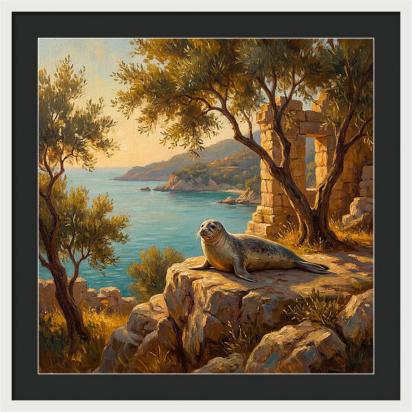 Mediterranean Seal Serenity