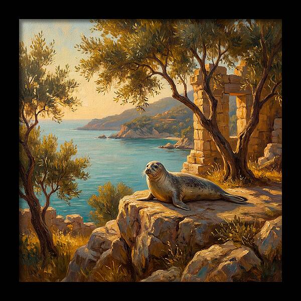 Mediterranean Seal Serenity