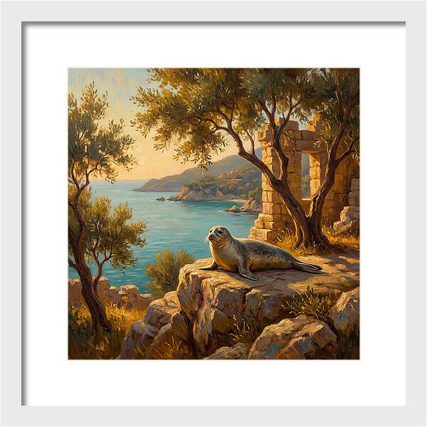 Mediterranean Seal Serenity