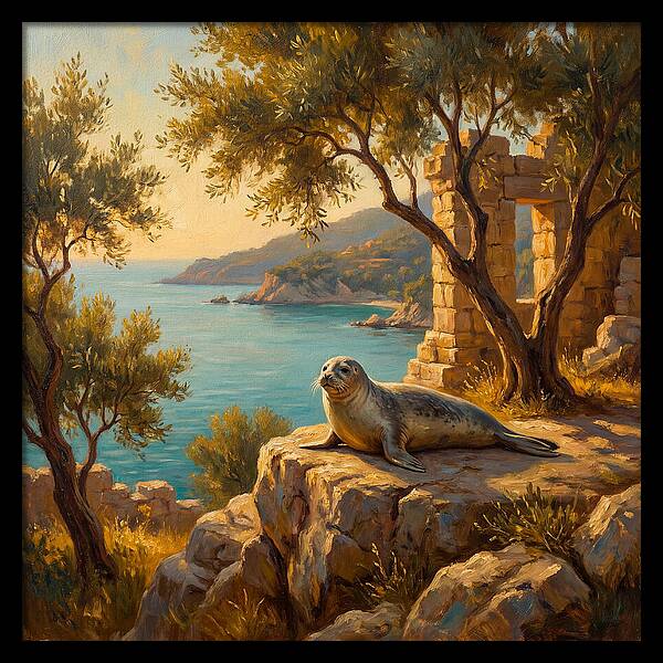 Mediterranean Seal Serenity
