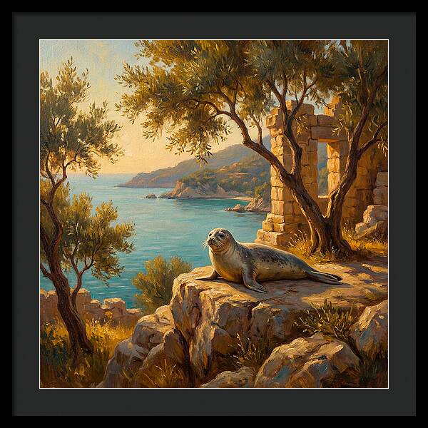 Mediterranean Seal Serenity