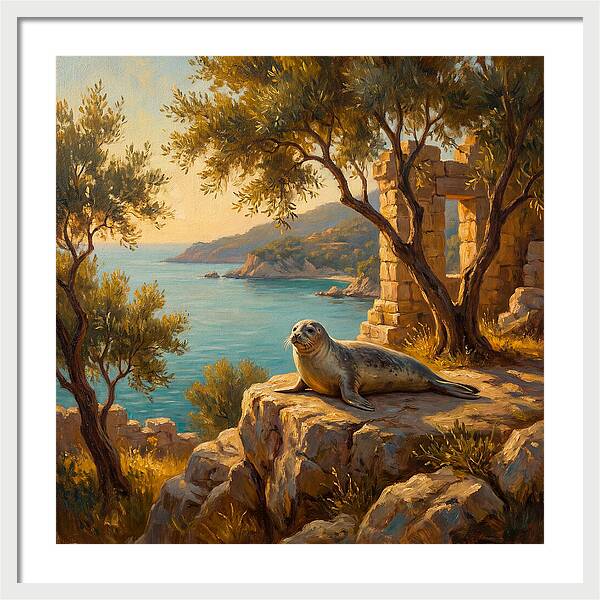 Mediterranean Seal Serenity