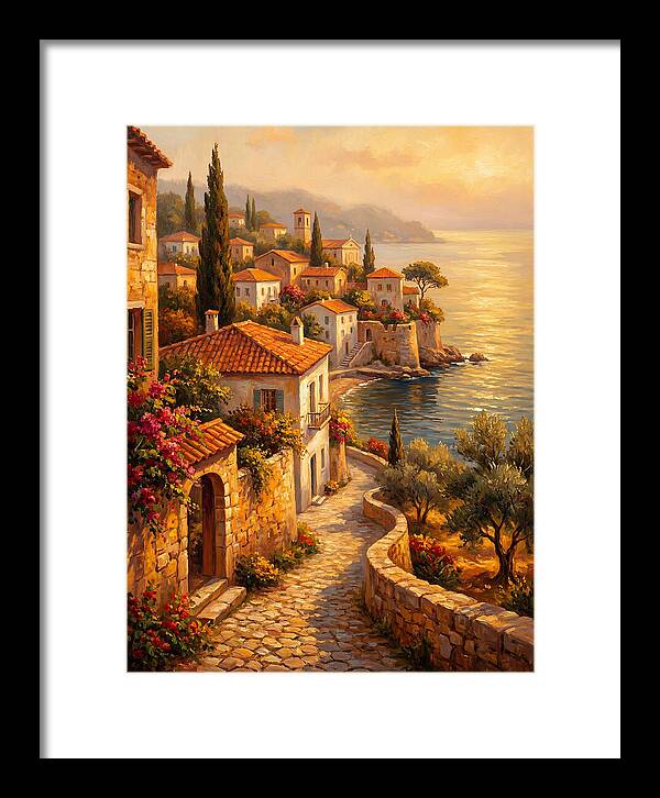 Mediterranean Serenity By The Sea
