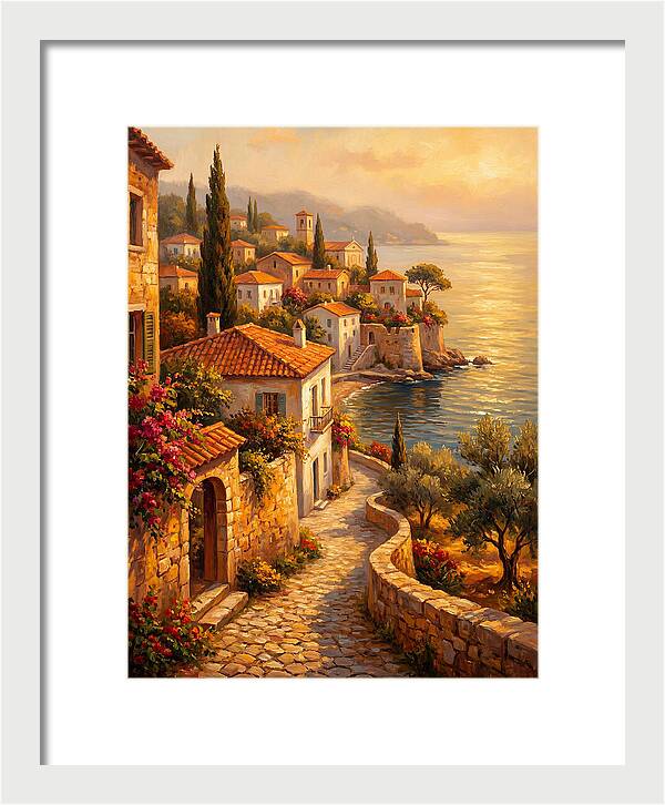 Mediterranean Serenity By The Sea