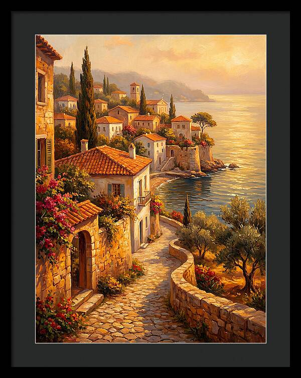 Mediterranean Serenity By The Sea