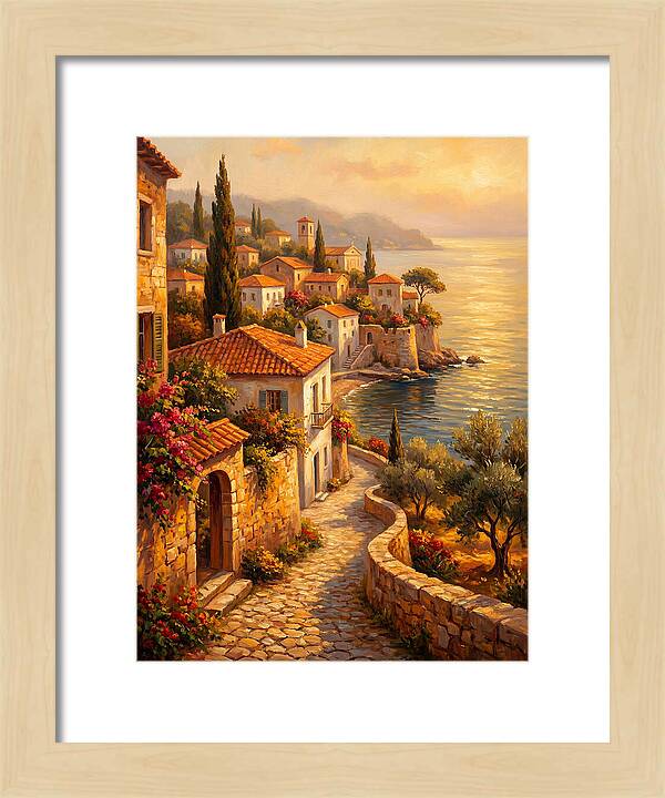 Mediterranean Serenity By The Sea