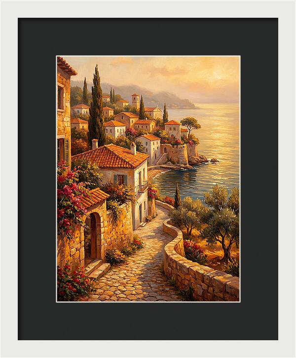 Mediterranean Serenity By The Sea