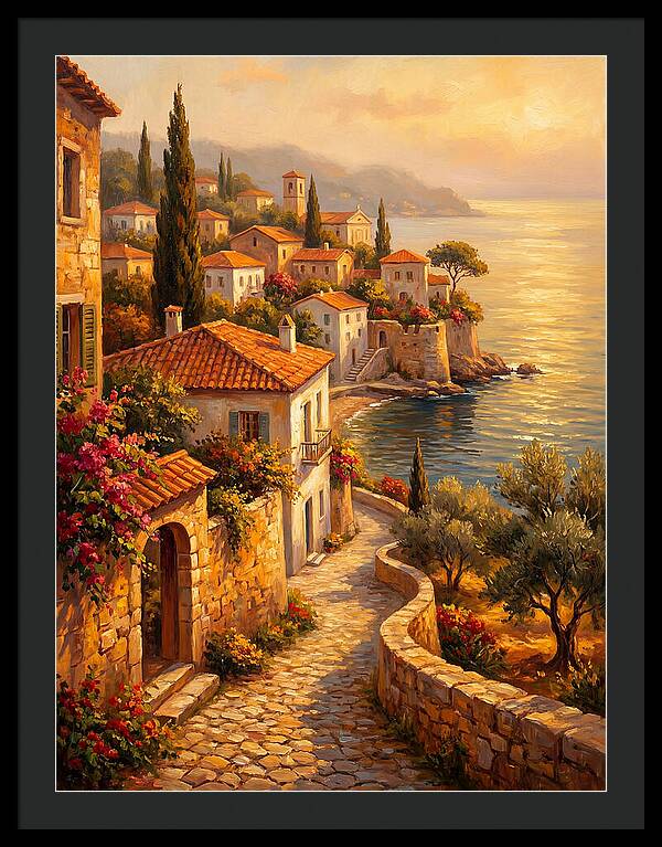 Mediterranean Serenity By The Sea