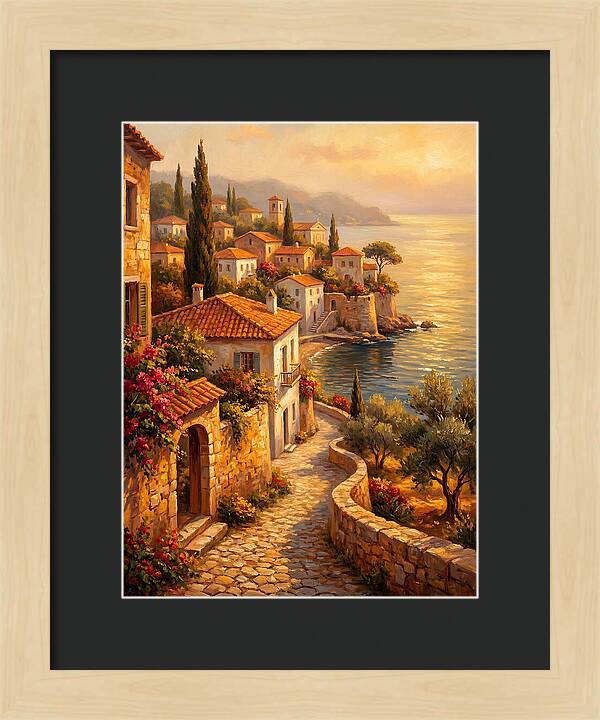 Mediterranean Serenity By The Sea