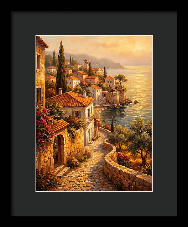 Mediterranean Serenity By The Sea