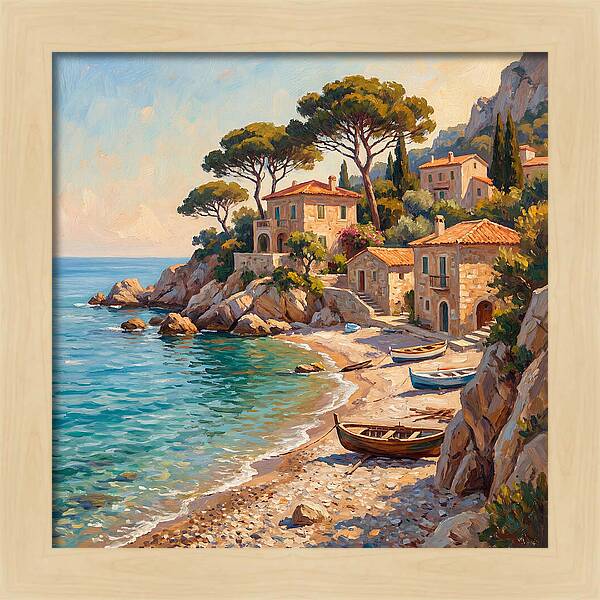 Mediterranean Serenity Scene