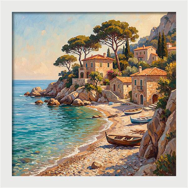 Mediterranean Serenity Scene