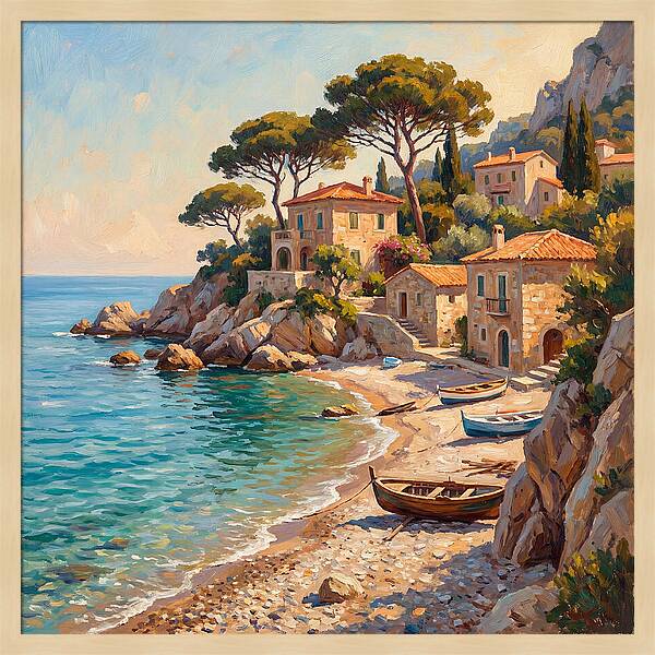 Mediterranean Serenity Scene