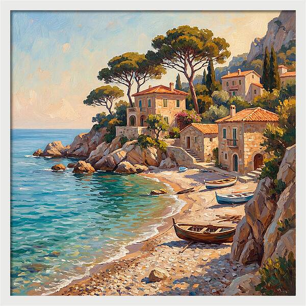 Mediterranean Serenity Scene