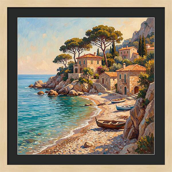 Mediterranean Serenity Scene