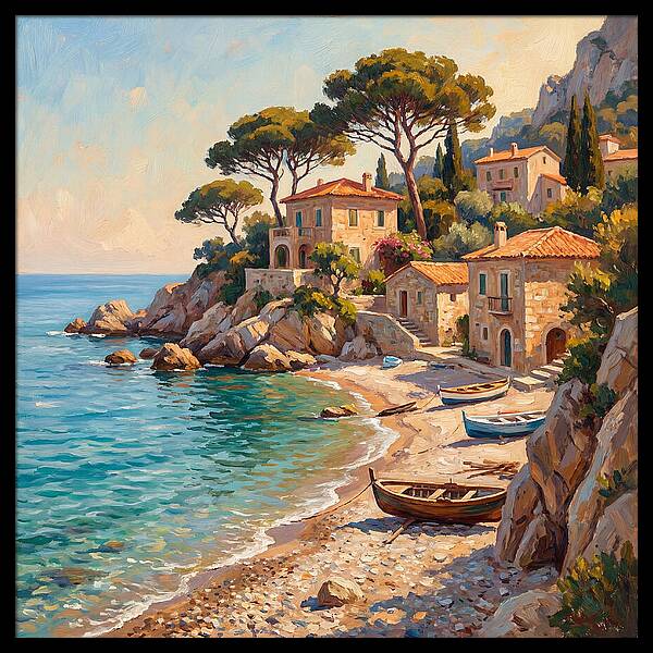 Mediterranean Serenity Scene