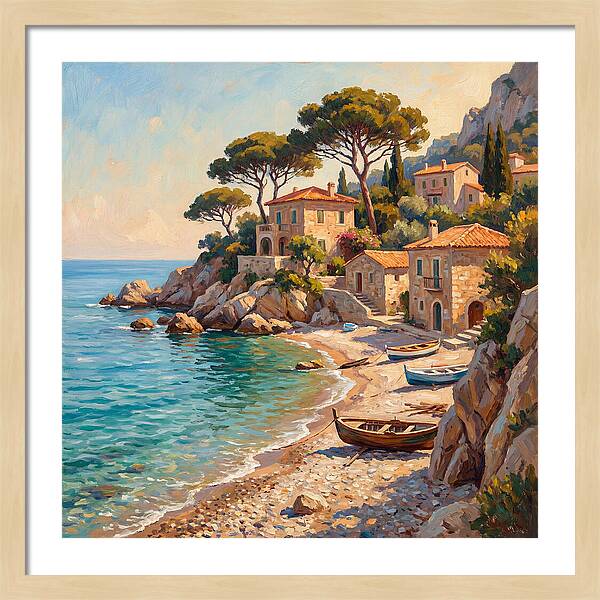 Mediterranean Serenity Scene
