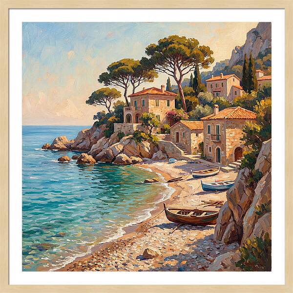 Mediterranean Serenity Scene