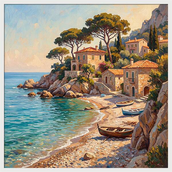 Mediterranean Serenity Scene