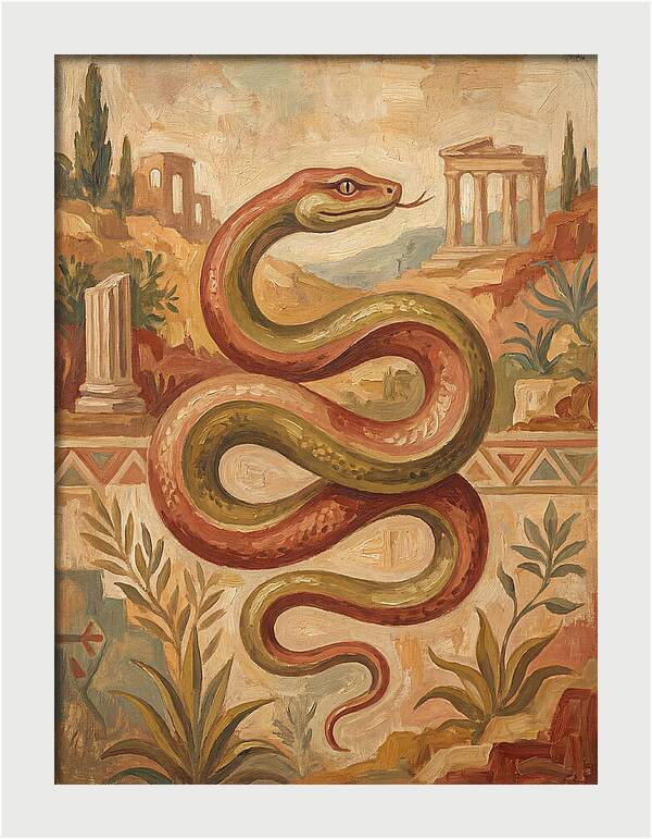 Mediterranean Serpent Elegance