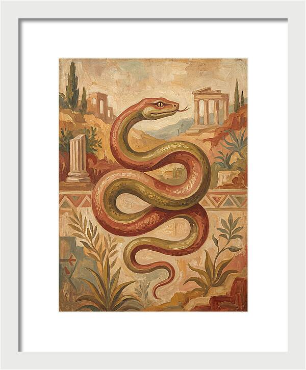 Mediterranean Serpent Elegance