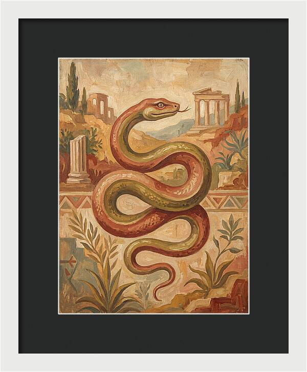 Mediterranean Serpent Elegance