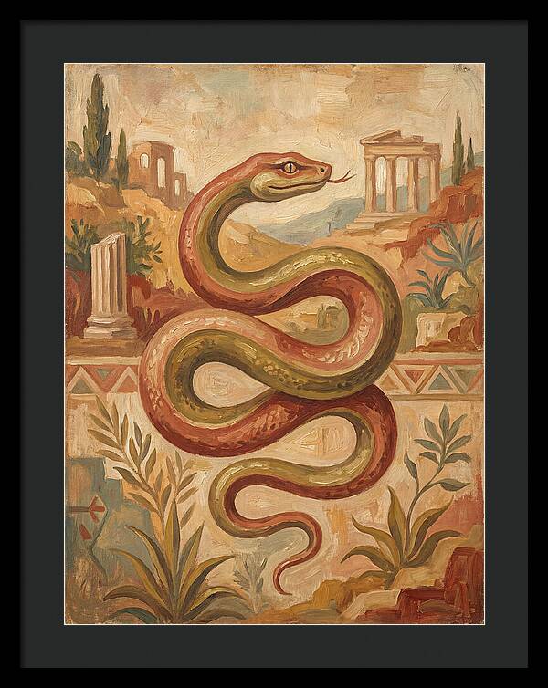 Mediterranean Serpent Elegance