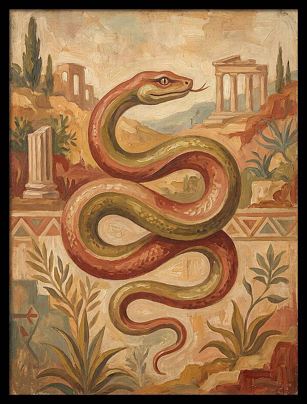 Mediterranean Serpent Elegance