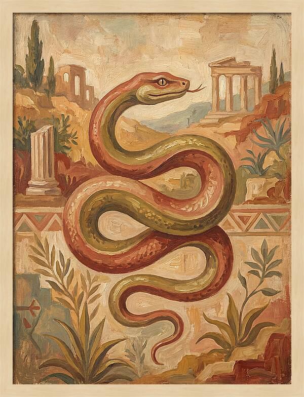 Mediterranean Serpent Elegance