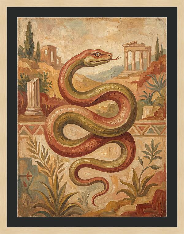 Mediterranean Serpent Elegance