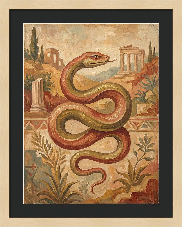 Mediterranean Serpent Elegance