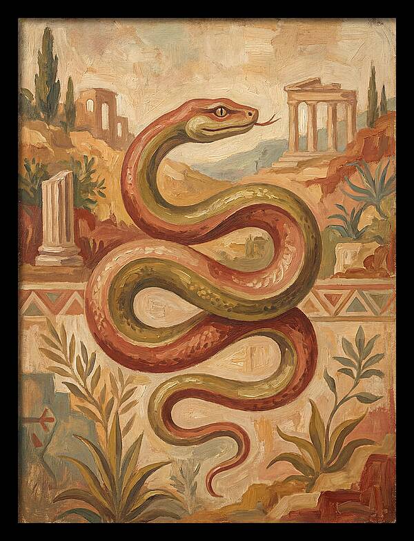 Mediterranean Serpent Elegance