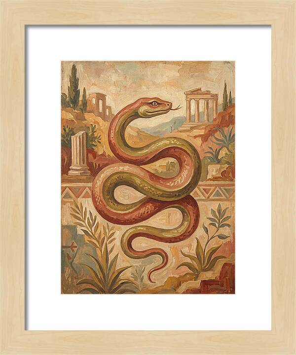 Mediterranean Serpent Elegance