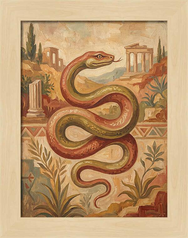 Mediterranean Serpent Elegance