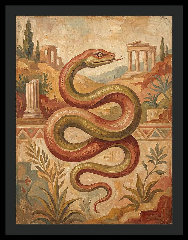 Mediterranean Serpent Elegance