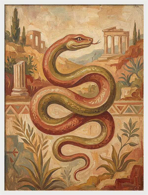 Mediterranean Serpent Elegance
