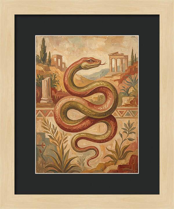 Mediterranean Serpent Elegance