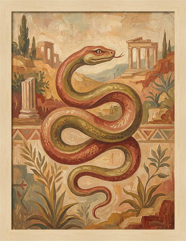 Mediterranean Serpent Elegance