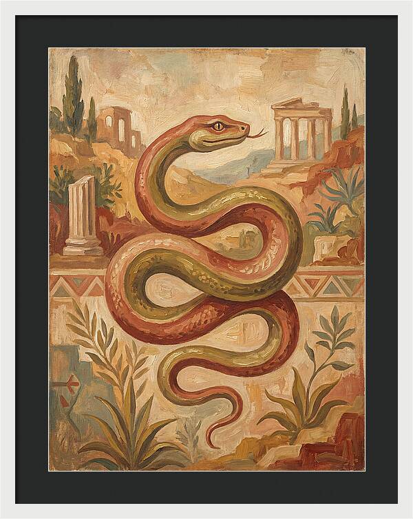 Mediterranean Serpent Elegance