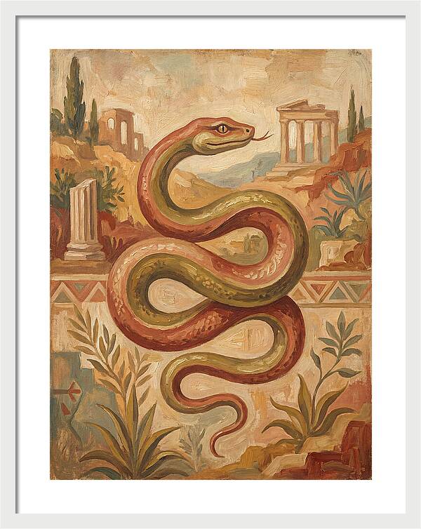 Mediterranean Serpent Elegance