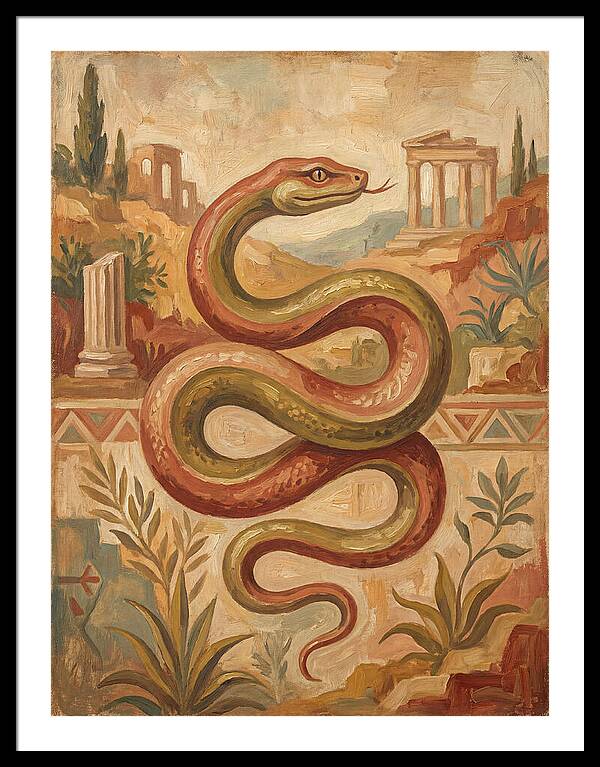 Mediterranean Serpent Elegance