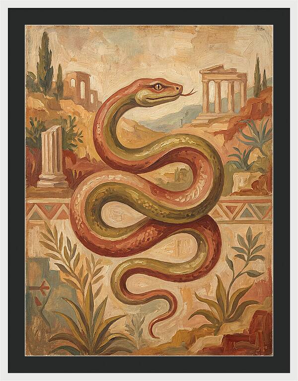 Mediterranean Serpent Elegance