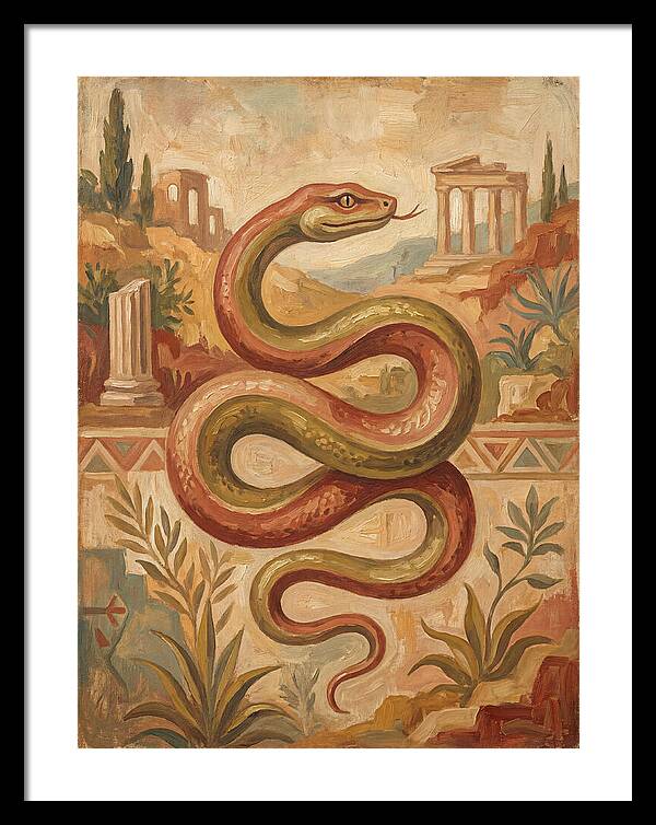 Mediterranean Serpent Elegance
