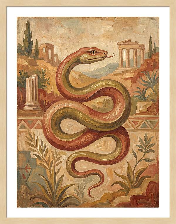 Mediterranean Serpent Elegance