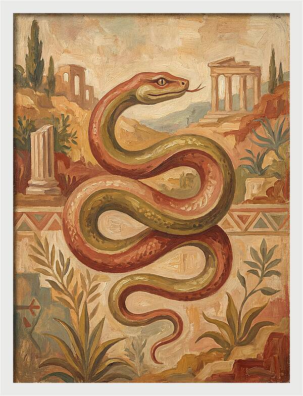 Mediterranean Serpent Elegance
