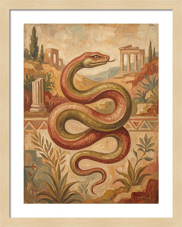 Mediterranean Serpent Elegance