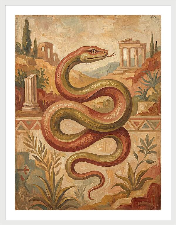 Mediterranean Serpent Elegance