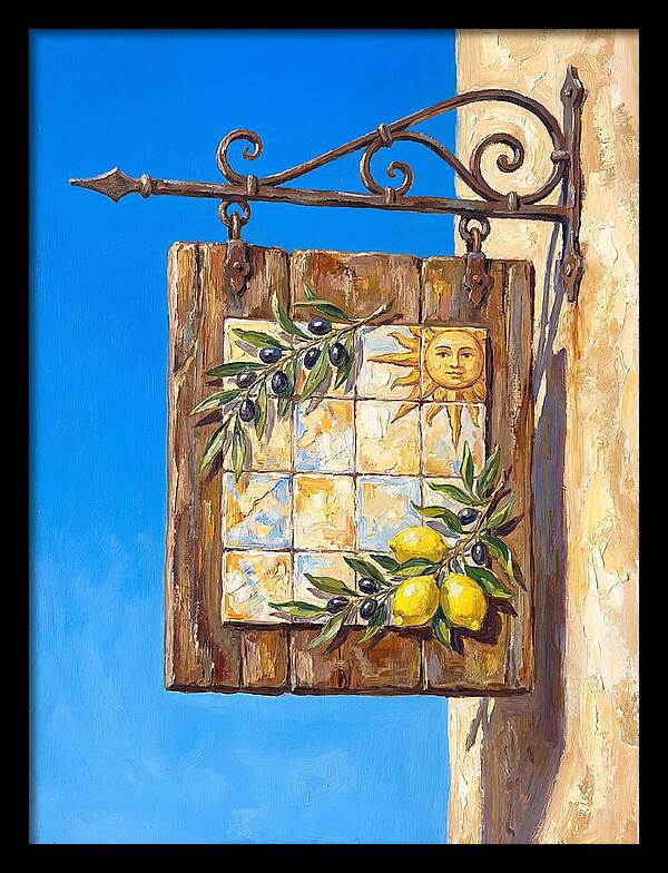 Mediterranean Shop Sign