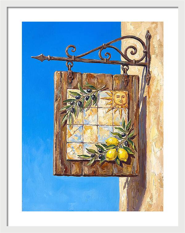 Mediterranean Shop Sign