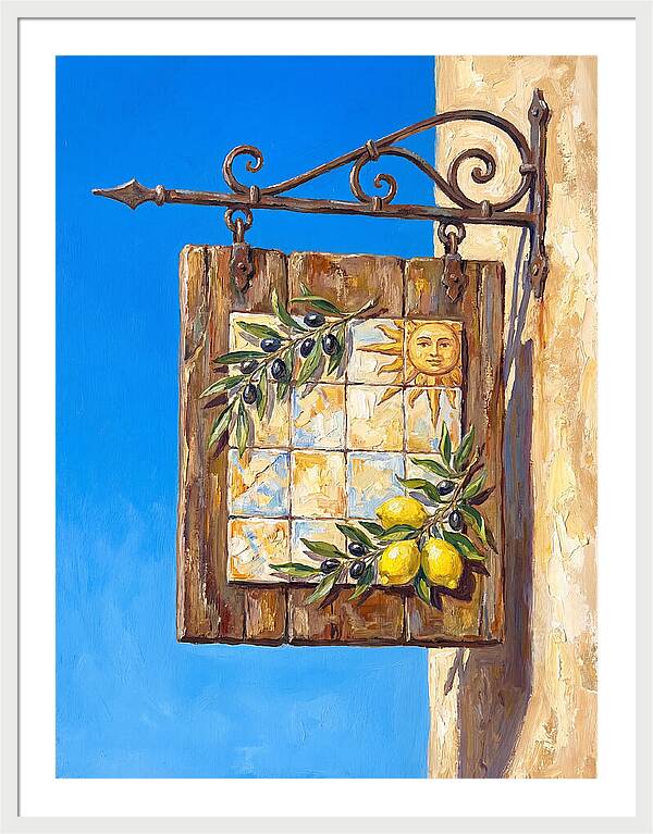 Mediterranean Shop Sign